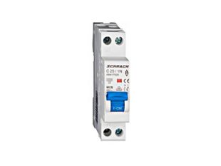 Siguranta automata 1P+N C25A 4,5kA SCHRACK AM417525