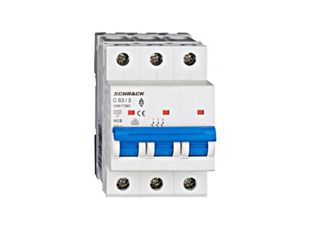 Siguranta automata tripoalara C63A 6kA Schrack AM617363