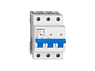 Siguranta automata tripolara C25A 6kA SCHRACK AM617325