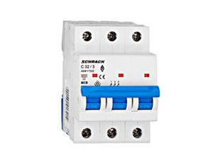 Siguranta automata tripolara C32A 6kA SCHRACK AM617332