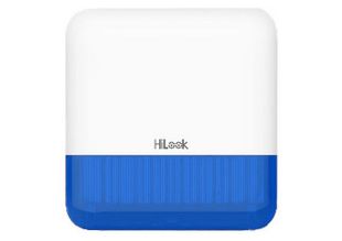 Sirena wireless externa HIKVISION ALARM-S201-E-WE-Blue, 868 MHz, 110 dB, autonomie 3 ani, IP65, anti-sabotaj, configurare APP