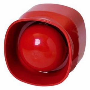 Sirena de incendiu adresabila Bosch FNM-420-A-RD, 101.32dB, 32 tonuri, IP42, rosie 