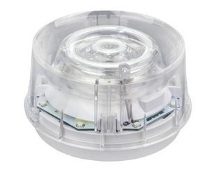 Sirena sisteme de incendiu interior Morley-IAS, EN54-23 clasa O, Stroboscopica, lentila transparenta, izolator - Honeywell WSS-PC-I05