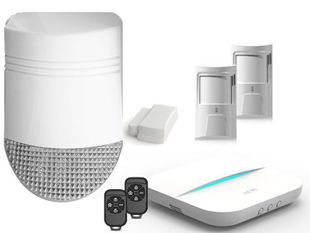 Sistem de alarma Heyi wireless GSM, Wi-Fi, 3 zone, Android/iOS, TCP/IP HEYI-W20-2PIR