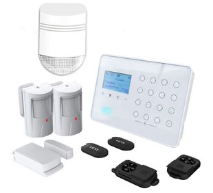 Sistem de alarma casa Wireless GSM, Wi-Fi, 3 Zone Heyi KIT-HY-H7-2O