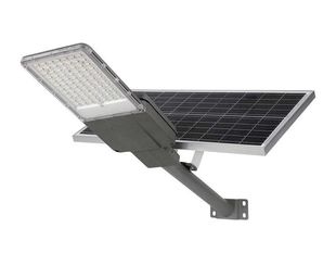 Lampa stradala solara LED V-TAC, 20W, Cip Bridgelux, 6500K, 2500Lm, IP65, Telecomanda, Mod AUTO, Baterie LiFePO4, SKU-10225