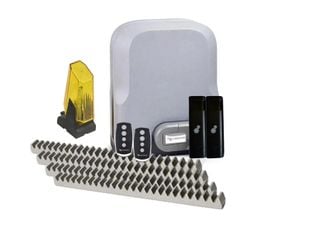 Kit automatizare poarta culisanta 600 Kg Linomatik + 4 metri cremaliera metalica, SLIDE6KIT-CM-FULL