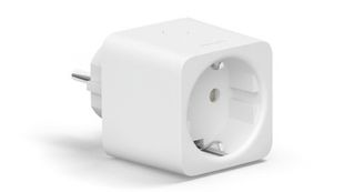 Priza inteligenta Philips Hue Smart Plug 8719514342309, 2300W, Bluetooth, Zigbee, control prin aplicatie, compatibila Hue Bridge, alb