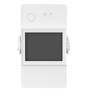 Releu Smart cu contor de putere, 20A, Wi-Fi, afisaj LCD, control prin aplicatia mobila, Sonoff, POWR320D