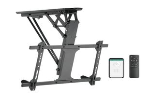 Suport monitoare de tavan, motorizat, cu telecomanda, aplicatia Tuya, 32-70 inch, max.35kg, Blackmount SUPLCD-BM-ML60AI
