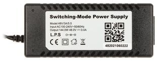 Alimentator pentru NVR-uri PoE, 48V, 3A, 48V/3A/5.5
