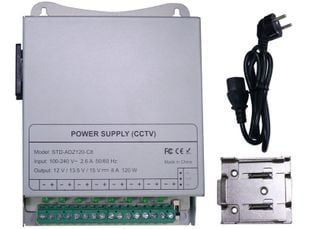 Sursa de alimentare 12 V, 8Ah, max 120W, eficienta 88% SAF-ADZ120-C8