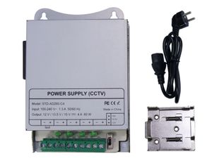 Sursa de alimentare SAF-ADZ60-C4, 12 V, 5 Ah, 60 W, eficienta 88%