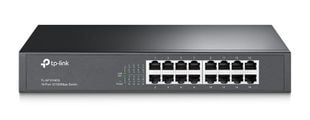 Switch 16 porturi RJ45 10/100 Mbp, Tp-Link TL-SF1016DS, rackabil, carcasa metalica, fara management