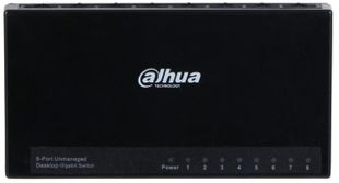 Switch 8 canale Gigabit 1000Mb/s Dahua PFS3008-8GT-L