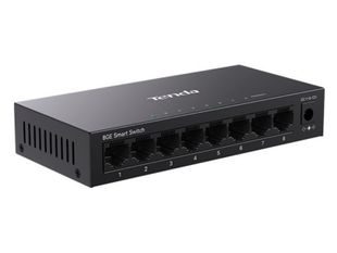 Switch retea business Tenda TND-TEG2208D, 8 porturi RJ45 1Gbps, management cloud si local, VLAN, agregare, carcasa metalica, 16Gbps