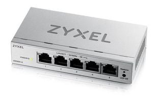Switch retea Gigabit Zyxel GS1200-5V3-EU0101F, 5 porturi, cu management web, VLAN, QoS, fara ventilator