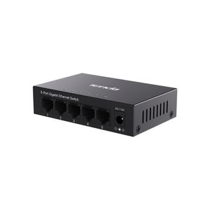 Switch retea Tenda TND-TEG1005D, v4.0, 5 porturi RJ45, fara management, 10Gbps, carcasa metalica, montare perete/birou