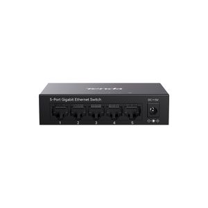 Switch retea Tenda TND-TEG1005M, 5 porturi RJ45 1Gbps, fara management, carcasa metalica, 10Gbps, montare perete/birou