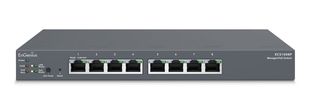 Switch 8 porturi Gigabit PoE+, 55W buget PoE, cu management, EnGenius ECS1008P