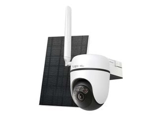 Camera supraveghere 4G LTE si panou solar Tapo C615G KIT, 2K 3MP, Nano SIM, rotire si inclinare din aplicatie 360, vedere nocturna color, baterie Litiu, IP65