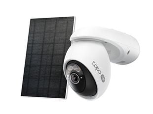Camera supraveghere IP cu panou solar Tapo C660 KIT, 4K 8MP, Wi-Fi 2.4/5GHz, rotire, inclinare din aplicatie, baterie, detectie inteligenta, audio, alarma, slot SD, IP65 