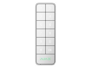 Tastatura alarma exterior Ajax Fibra SuperiorKeypadOutdoor(W)-117759, 4 fire, parola, Tag, cod, Bluetooth, DESFire, IP66, IK08, alb