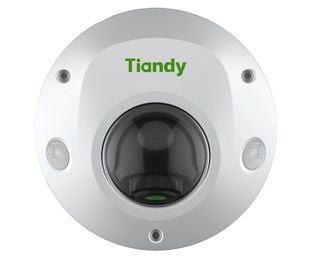 Camera de supraveghere IP Mini Dome TC-C35PS-I3EYMH-28 Tiandy, 5MP, IR 30m, Functii AI, Microfon, slot microSD, PoE, IP66