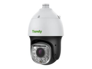 Camera supraveghere speed dome PTZ exterior Tiandy Color Maker, 5MP, zoom optic 44X, IR 200m, detectie AI, alarma, PoE+, IP66, TC-H356V-44XIWEA