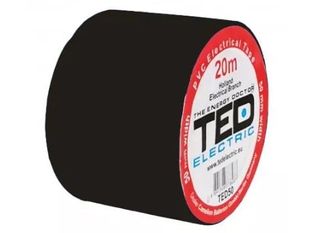 Banda izolatoare PVC, 20m x 50mm, pentru protectia si izolarea cablurilor, negru, TED TED004901