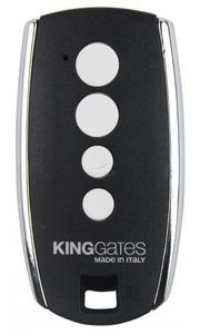 Telecomanda 4 butoane, 433.92 MHz, 2x baterii CR2032 incluse, pentru automatizari KING GATES, STYLO4K
