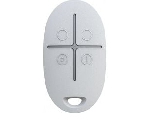 Telecomanda pentru sistem de alarma  AJAX SPACECONTROL WH, cod saritor, anti frauda/sabotaj, distanta functionare 1.000m