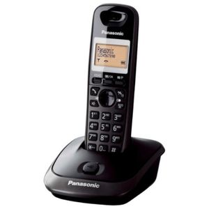 Telefon DECT negru, Panasonic, KX-TG2511FXT