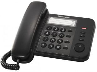Telefon analogic Negru Panasonic KX-TS520FXB