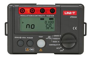 Tester pentru rezistenta de izolatie UNI-T UT502A, 30-6000VAC, accesorii incluse.