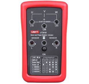 Tester succesiune faze si sens rotatie motor UNI-T UT261B