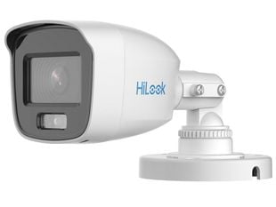 Camera de supraveghere pentru exterior, HDTVI, Hikvision HiLook Color Vu THC-B129-P, 2MP, 2.8mm, IR 20m, IP66