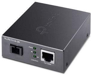 Media Convertor WDM 10/100Mbps, bidirectional, distanta de pana la 20 Km, Tp-Link TL-FC111A-20