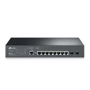 Switch cu 8 porturi Gigabit si 2 porturi SFP, L2+, JetStream, Tp-Link TL-SG3210