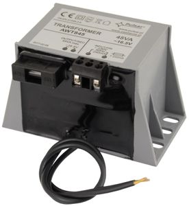 Transformator capsulat pentru sisteme de alarma 16V 45VA, Pulsar AWT845