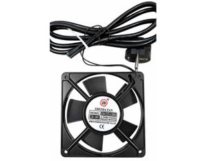 Ventilator pentru rack 19 inch, 120mm, 220V, culoare neagra, Braun Group ZLFJ