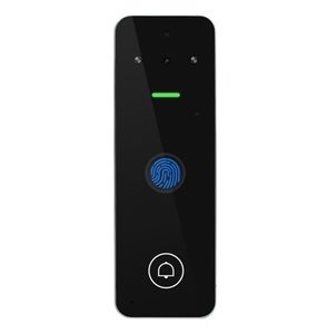 Videointerfon SECUKEY Vcontrol 4-F, cu amprenta si card RFID, compatibil cu aplicatia Tuya, IP65