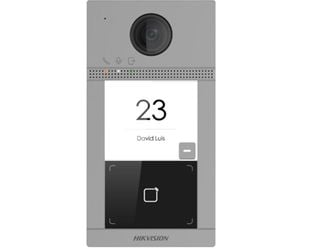 Videointerfon FULL HD, 1 familie, control acces, Wireless, aplicat, Hikvision, DS-KV8113-WME1(C)