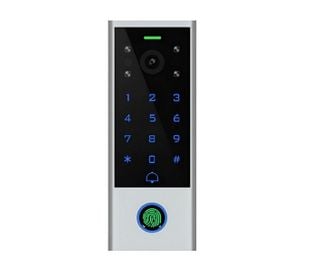 Videointerfon SECUKEY Vcontrol 3-F, Wi-Fi 2.4GHz, RFID/PIN, cu amprenta, compatibil cu aplicatia Tuya, IP65