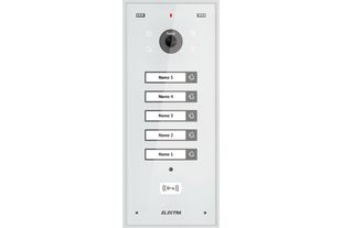Post exterior videointerfon Electra VPH.05S03.ELWTL, 5 familii, montaj aparent, IP44, alb