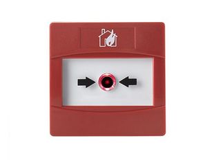 Buton manual wireless de incendiu Inim FireVibes, resetabil, radio bidirectional, raza 200m, WC0010