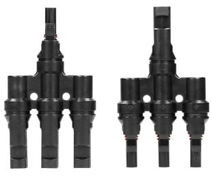 Set conectori MC4-Y-3 pentru split cablu solar, Orno OR-PV-13610