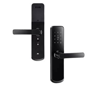 Yala inteligenta, Wi-Fi, Tuya, PIN, card, senzor amprenta, tastatura touch, Secukey, D280