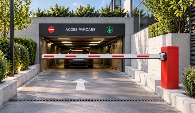 Bariera acces vehicule