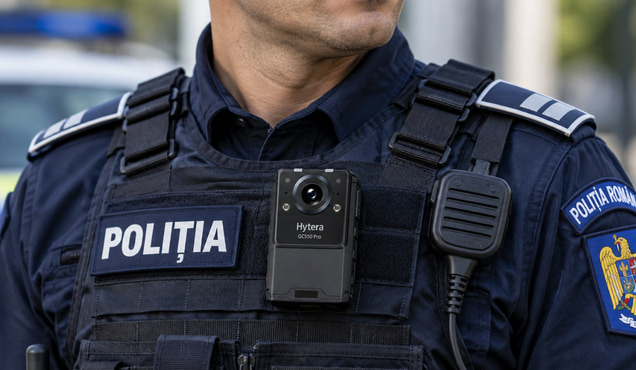 Body Cam Hytera GC550 cu vedere nocturna si rezolutie 2K
